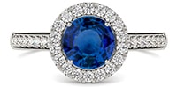 Blauer Saphir