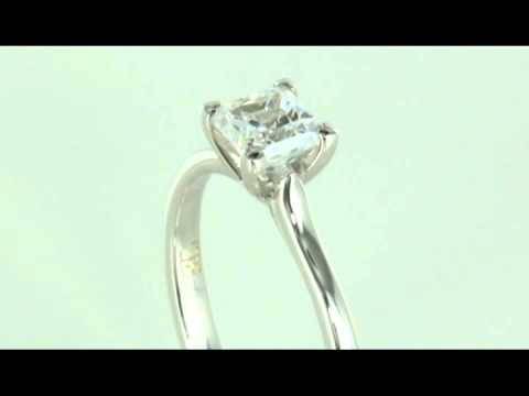 Verlobungsring mit Prinzessinnendiamant