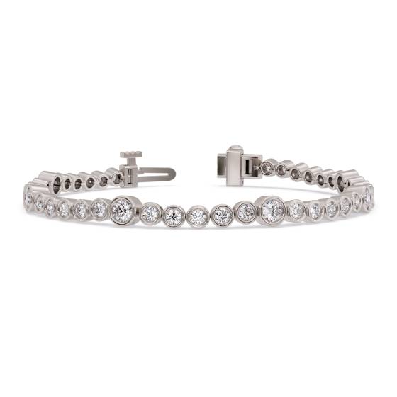 Classic Round Diamond Designer Bracelet