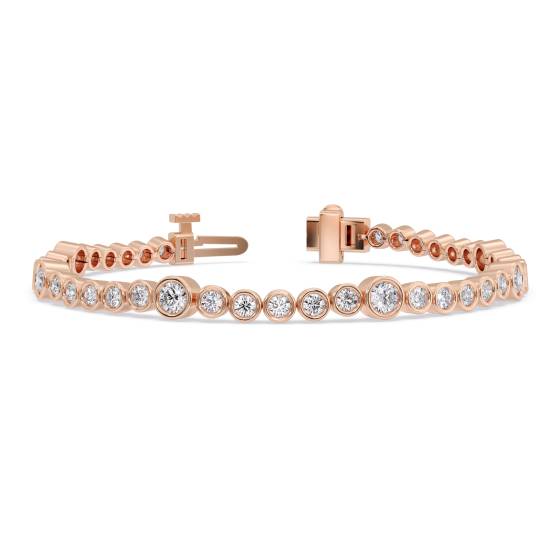 Classic Round Diamond Designer Bracelet