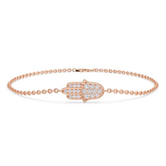 Round Diamond Designer Bracelet