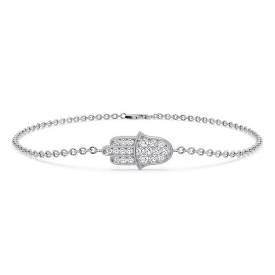 Round Diamond Designer Bracelet