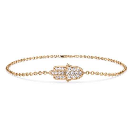 Round Diamond Designer Bracelet