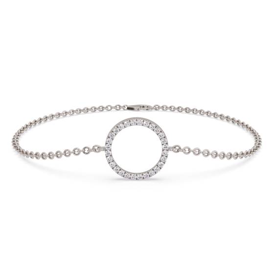 Round Diamond Designer Bracelet