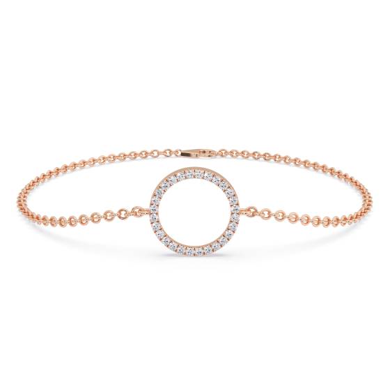 Round Diamond Designer Bracelet