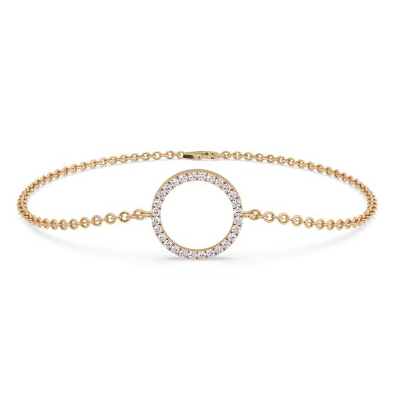 Round Diamond Designer Bracelet