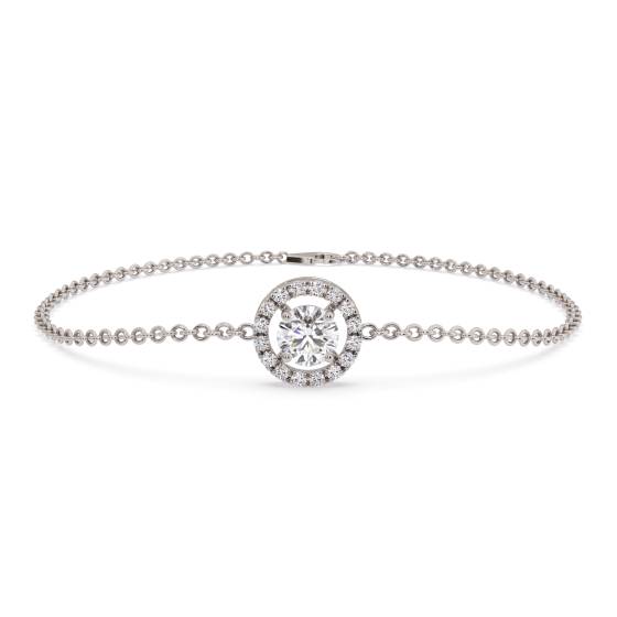 Round Diamond Designer Bracelet