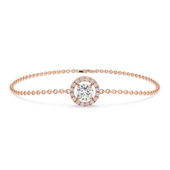 Round Diamond Designer Bracelet