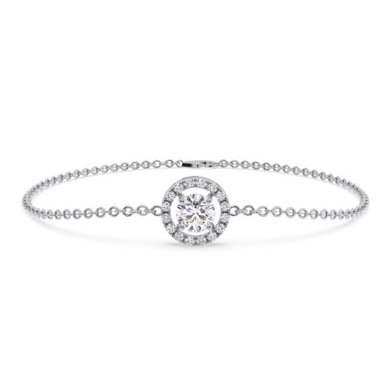 Round Diamond Designer Bracelet