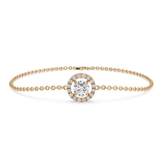 Round Diamond Designer Bracelet