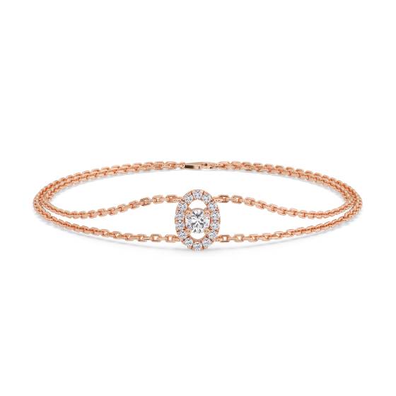 Classic Round Diamond Designer Bracelet