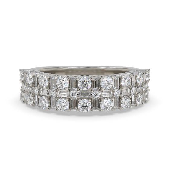 Round Diamond Dress Ring