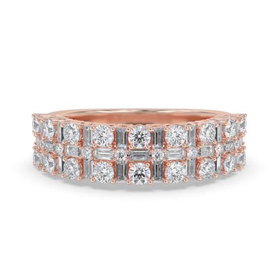 Round Diamond Dress Ring