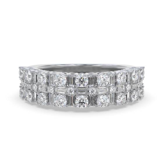 Round Diamond Dress Ring