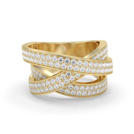 Round Diamond Dress Ring
