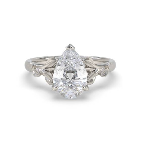 Pear Solitaire Engagement Ring