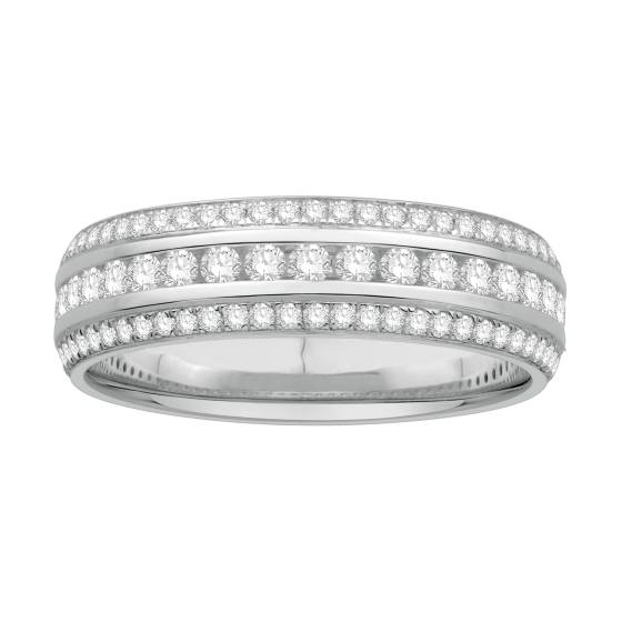 Round Diamond Full Eternity Ring