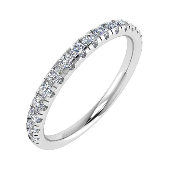 Round Diamond Full Eternity Ring
