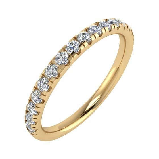 Round Diamond Full Eternity Ring