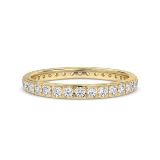 Round Diamond Full Eternity Ring