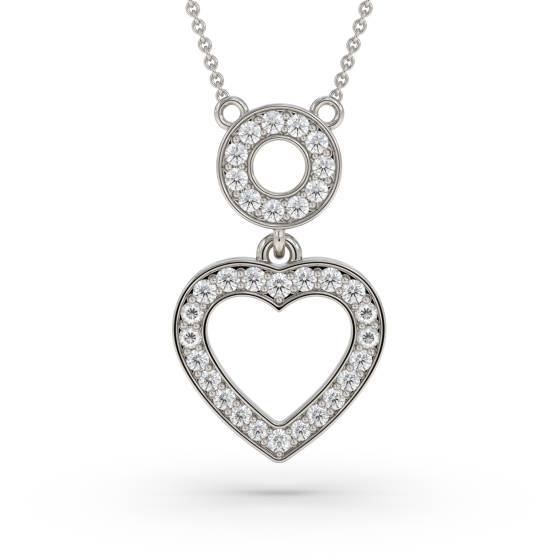 Diamond Heart Pendant