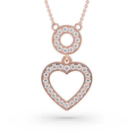 Diamond Heart Pendant