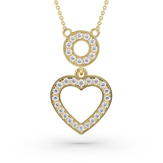 Diamond Heart Pendant