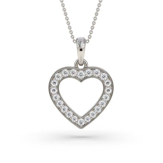 Diamond Heart Pendant