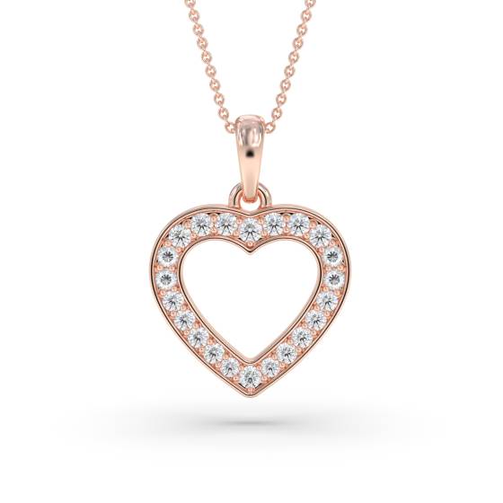 Diamond Heart Pendant