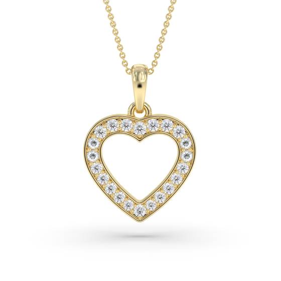 Diamond Heart Pendant
