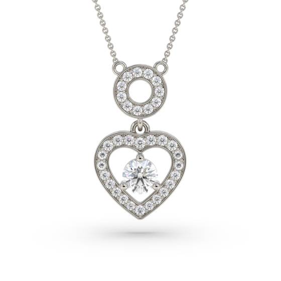 Diamond Heart Pendant