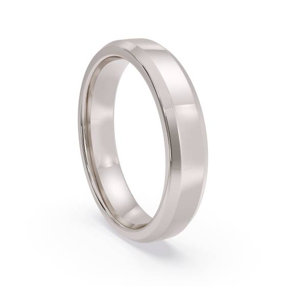 DHBBE4M Ehering mit abgeschrägter Kante – 4 mm Breite, 1,8 mm Tiefe