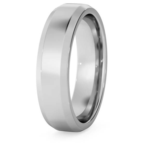 DHBBE5M Ehering mit abgeschrägter Kante – 5 mm Breite, 1,8 mm Tiefe