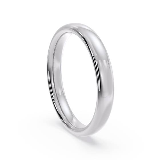DHC03 Traditioneller Ehering – Leichtgewicht, 3 mm breit