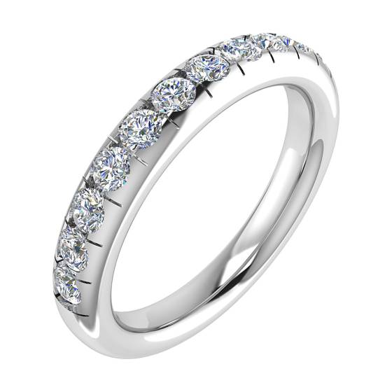 50% Diamantbesetzter Ewigkeitsring