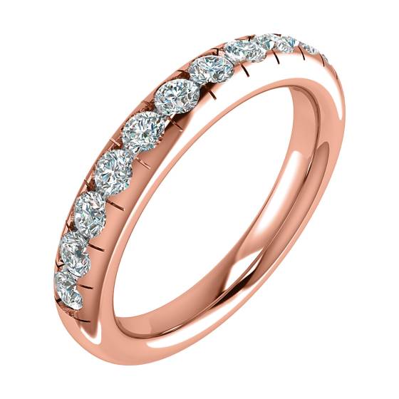 50% Diamantbesetzter Ewigkeitsring