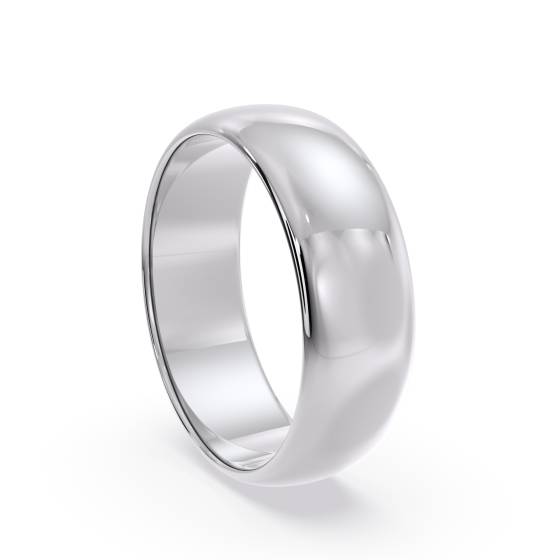 DHD06 D-förmiger Ehering – Leichtgewicht, 6 mm Breite