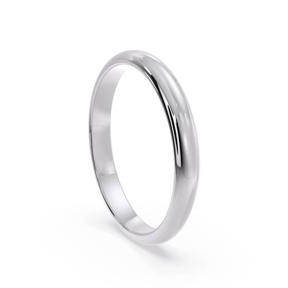 DHD25 D-förmiger Ehering – Leichtgewicht, 2,5 mm breit