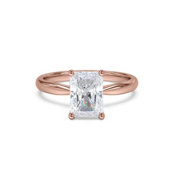 Strahlender Diamant-Verlobungsring
