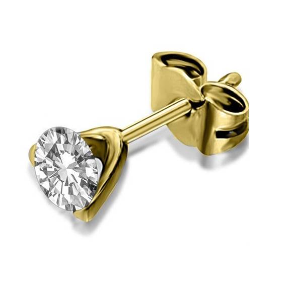 Herren-Diamant-Ohrstecker