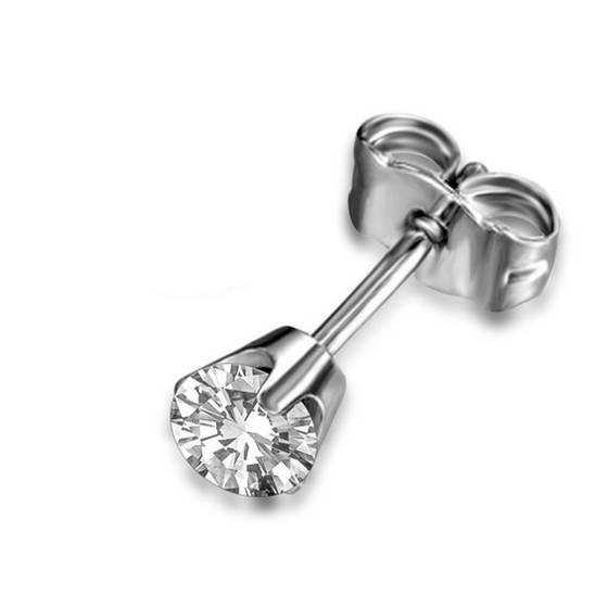 Herren-Diamant-Ohrstecker