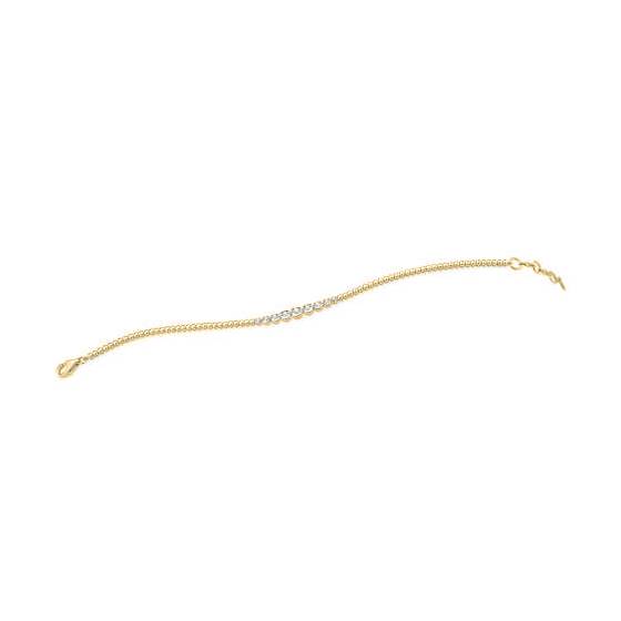 Rosabella Diamantarmband mit abgestufter Linie und 0,35 ct