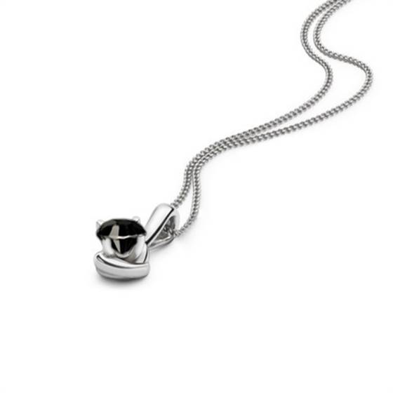 Anhänger mit schwarzem Diamanten