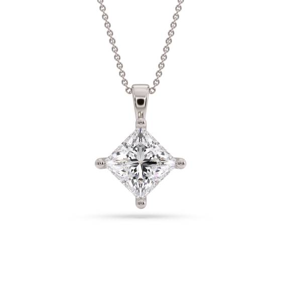 Lucida Princess Diamant-Solitär-Anhänger