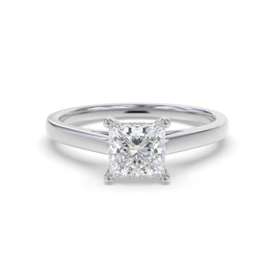 Verlobungsring mit Prinzessinnendiamant