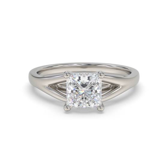 Verlobungsring mit Prinzessinnendiamant