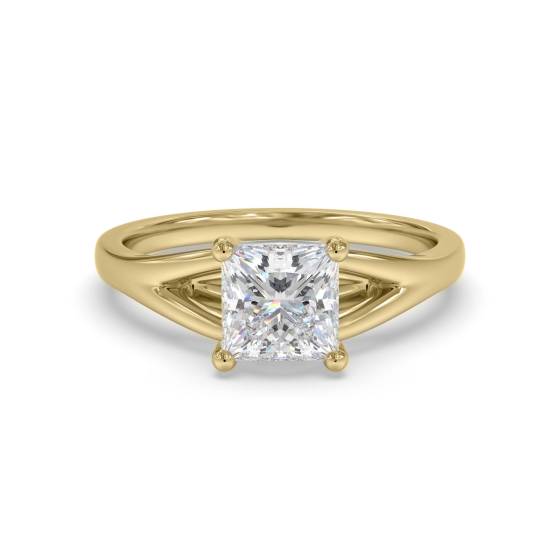 Verlobungsring mit Prinzessinnendiamant