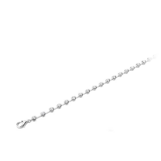 Armband mit rundem Schliff