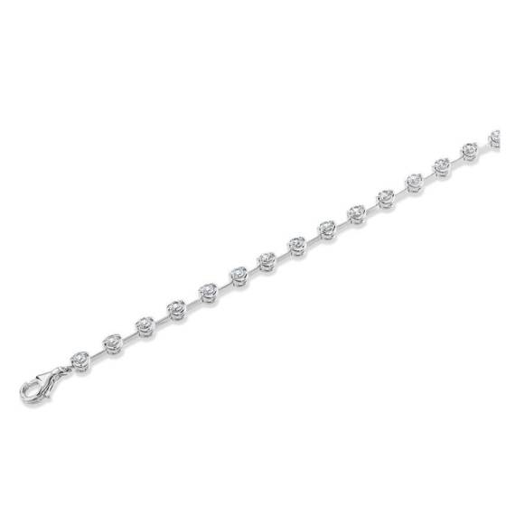 Armband mit rundem Schliff