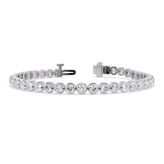 Armband mit rundem Schliff